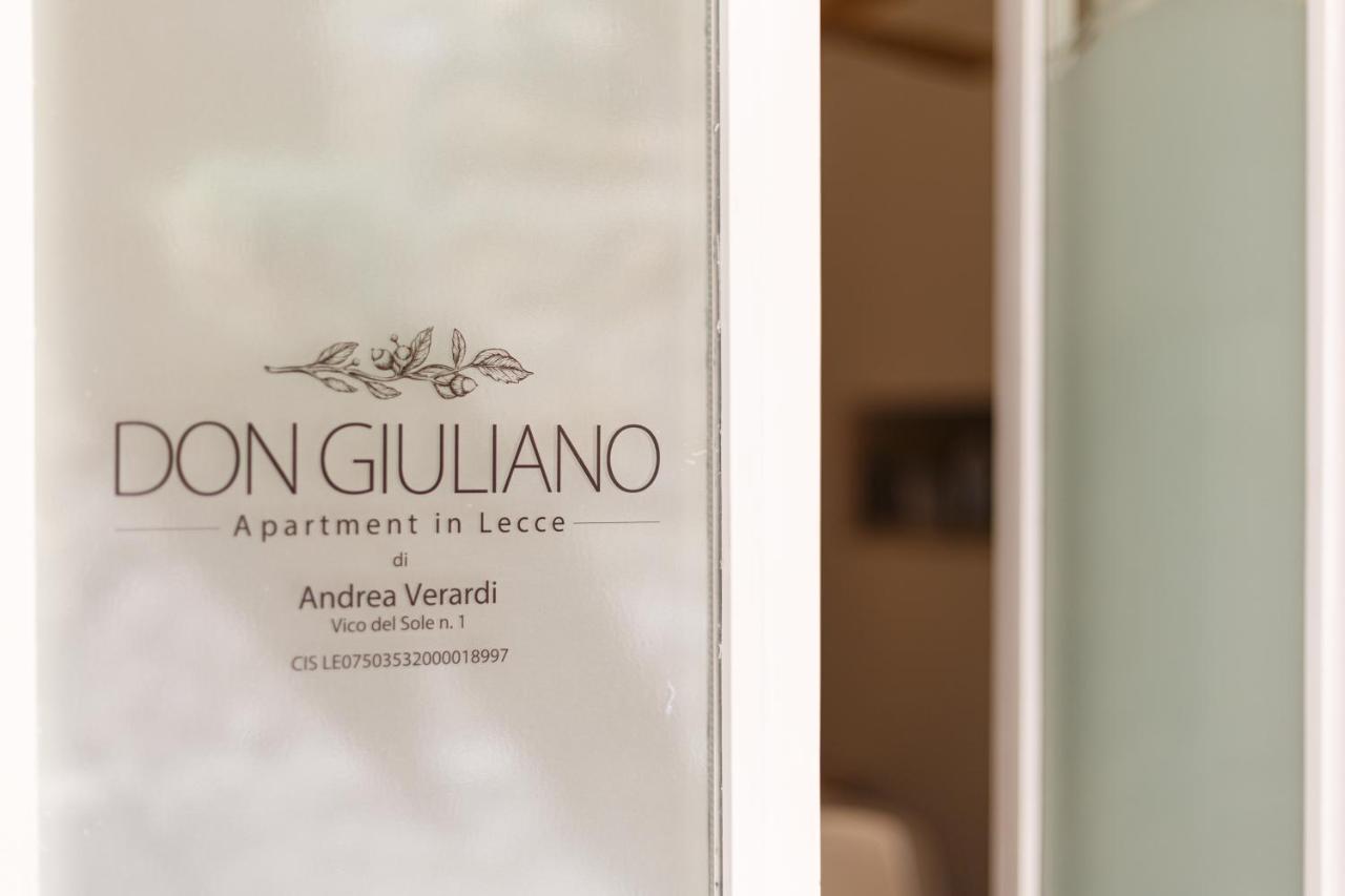 Apartment Don Giuliano Centro Lecce Ngoại thất bức ảnh